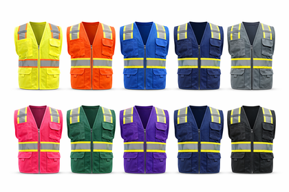 Reflective Safety Vest — Class 2 Hi-Vis