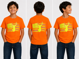 Kids Hi-Vis Colored Tee — Not ANSI Certified | XS–XL- DEER