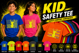 Kids hi-vis deer tee