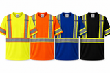 Class 2 High Visibility Reflective Safety T-Shirt – Short Sleeve Workwear Tee
