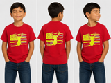 Kids Hi-Vis Colored Tee — Not ANSI Certified | XS–XL- DEER