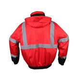 Waterproof Bomber Jacket - Red Back