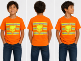 Kids Hi-Vis Colored Tee — Not ANSI Certified | XS–XL-SKULL