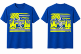 Five Star Bigfoot American Flag High Visibility T-Shirt