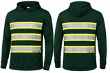 Hi-Vis Lightweight Hooded Long Sleeve Safety Shirt