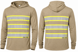Hi-Vis Lightweight Hooded Long Sleeve Safety Shirt