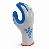 Atlas 300 Blue Work Gloves/Guantes – 12 Pair Pack (S/M/L/XL) | Nitrile Grip Gloves