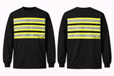 Hi-Vis Long Sleeve Safety Shirt with Reflective Stripes – Lightweight Work Shirt