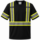 Class 2 High Visibility Reflective Safety T-Shirt – Short Sleeve Workwear Tee