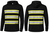 Hi-Vis Lightweight Hooded Long Sleeve Safety Shirt