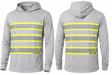 Hi-Vis Lightweight Hooded Long Sleeve Safety Shirt