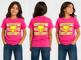 Kids Hi-Vis Colored Tee — Not ANSI Certified | XS–XL-SKULL