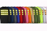 Hi-Vis Long Sleeve Safety Shirt with Reflective Stripes – Lightweight Work Shirt