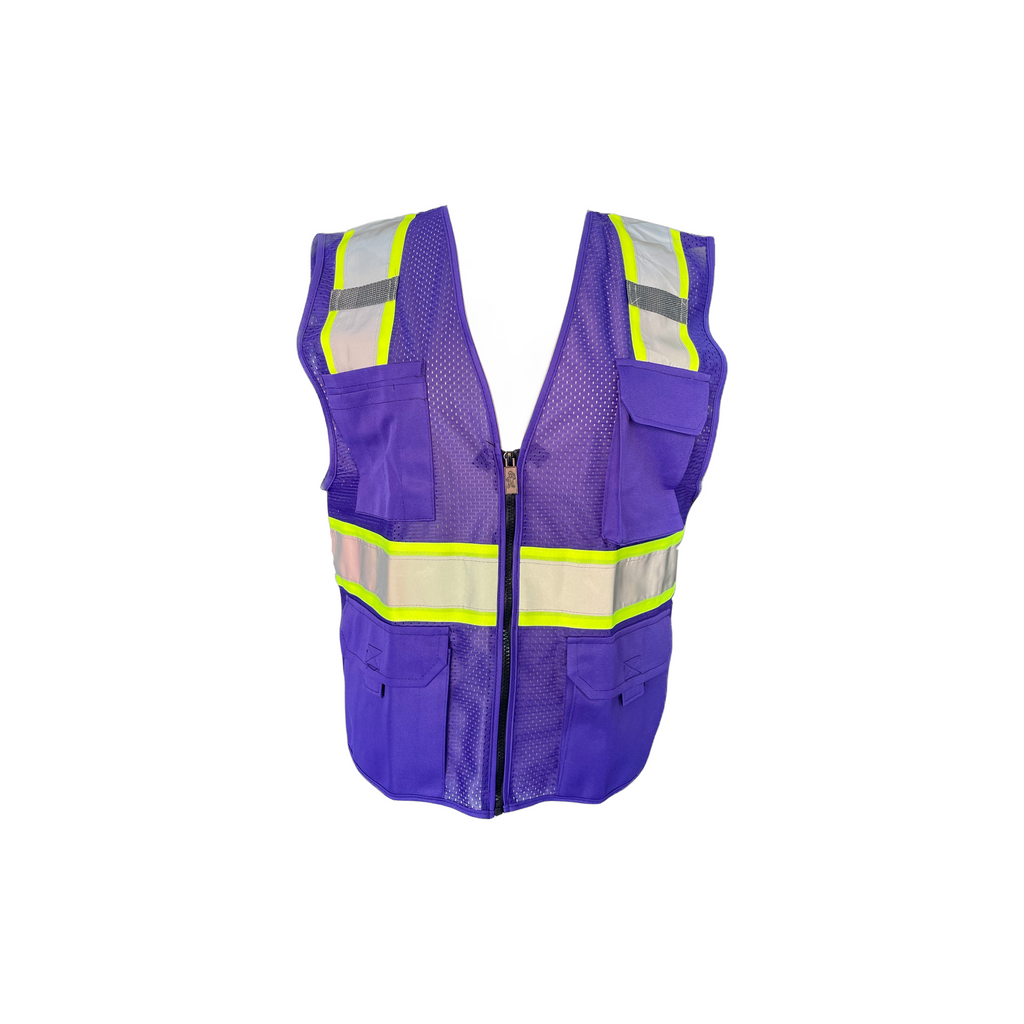 Purple 2025 safety vest