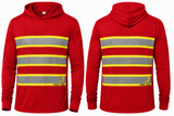 Hi-Vis Lightweight Hooded Long Sleeve Safety Shirt
