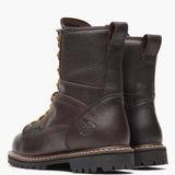Georgia Boot G101 men's 8-inch waterproof lace-to-toe logger work boot - back view