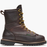 Georgia Boot G101 men's 8-inch waterproof lace-to-toe logger work boot - brown